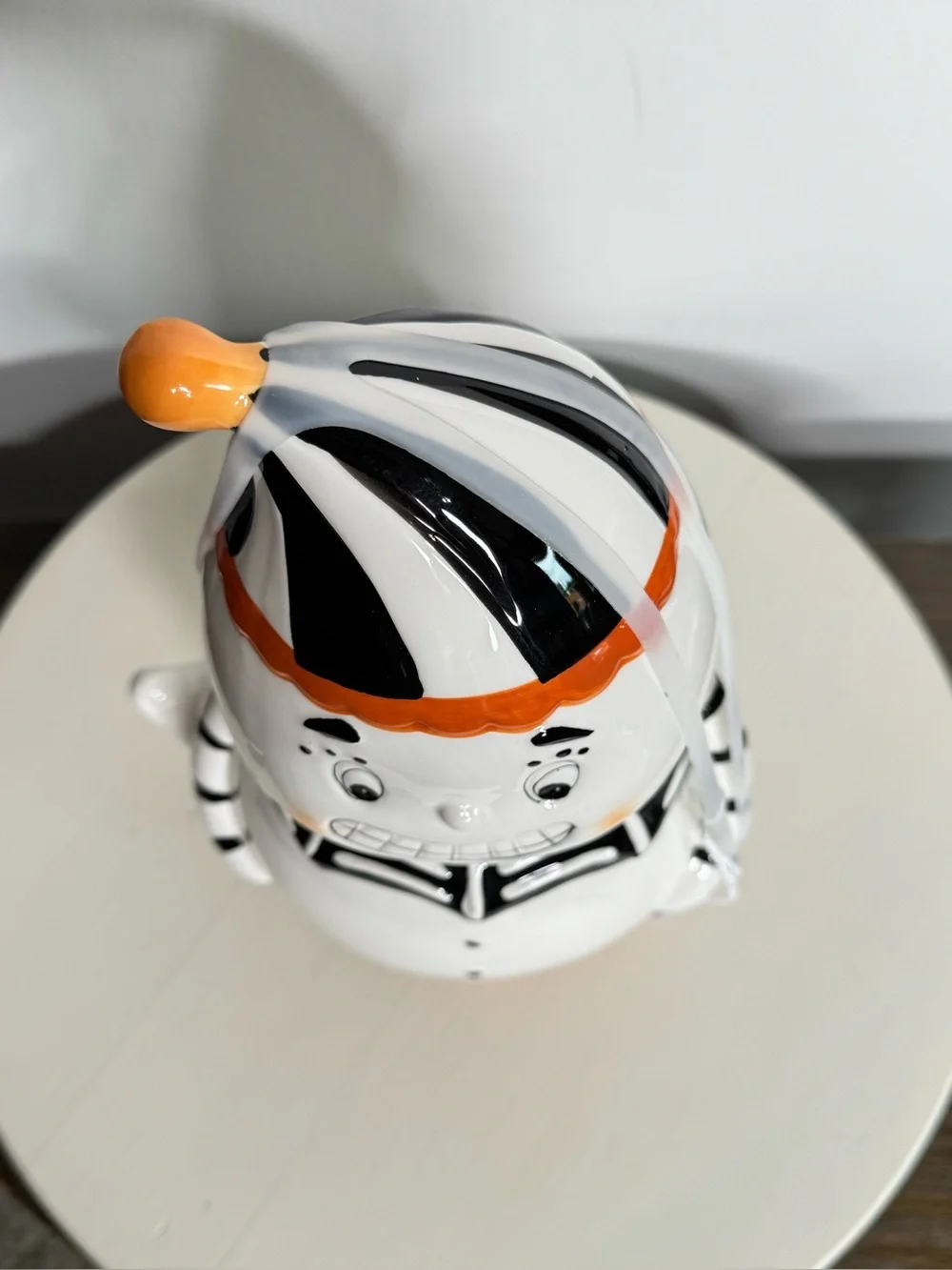 Retro Ghost Cookie Jar Jack O’Lantern Lane  Halloween Decor